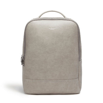 Grey - Acacia Unisex Vegan Laptop Backpack-0