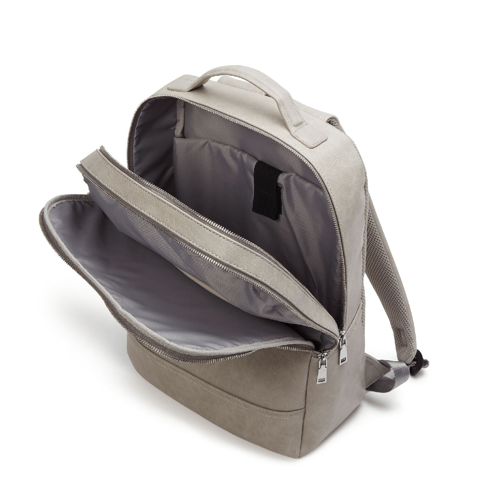 Grey - Acacia Unisex Vegan Laptop Backpack-5