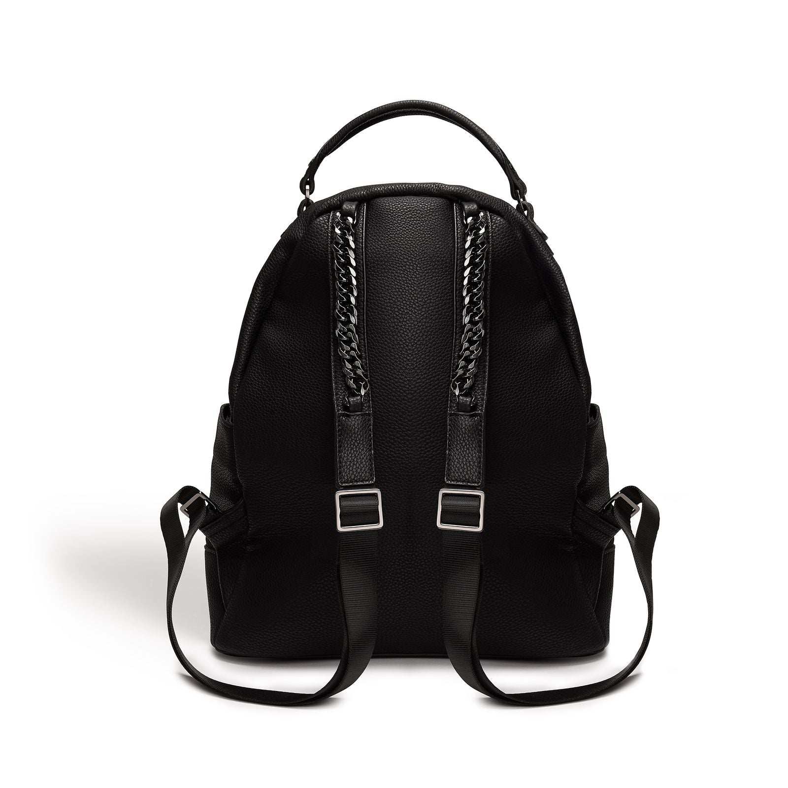 Black - Camberwell Vegan Quilted Backpack-2