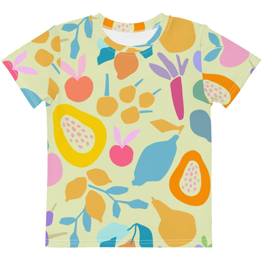 Fruity - Crew-Neck T-Shirt for Kids - Green