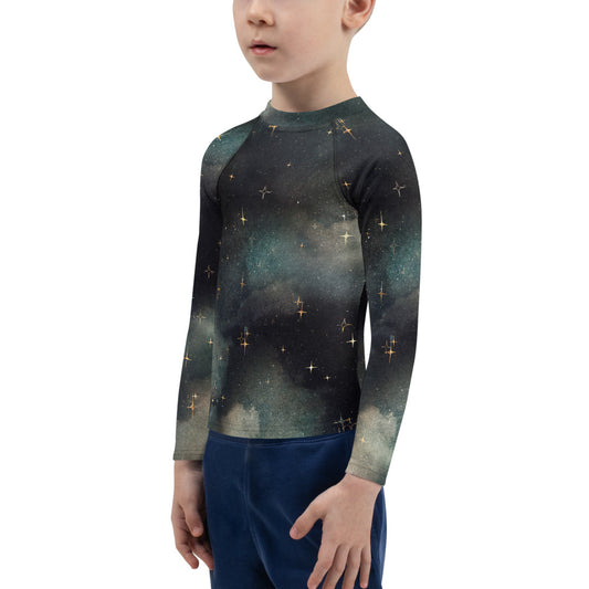 Starry Night - Surfshirt für Babies & Kinder - UV-Shirt - Langarm Badeshirt