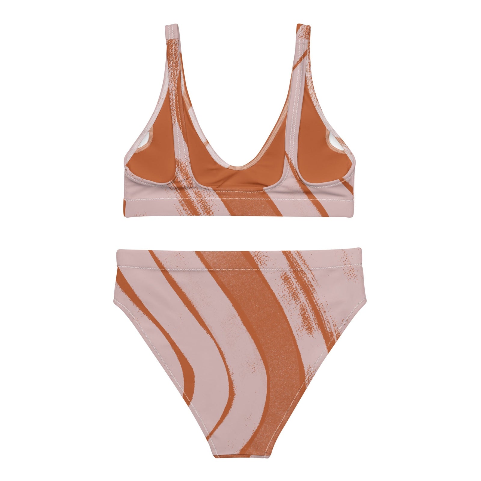 Curves - Recycelter Bikini mit hoher Taille - Erde-recycelte Bikinis-linaliva.de