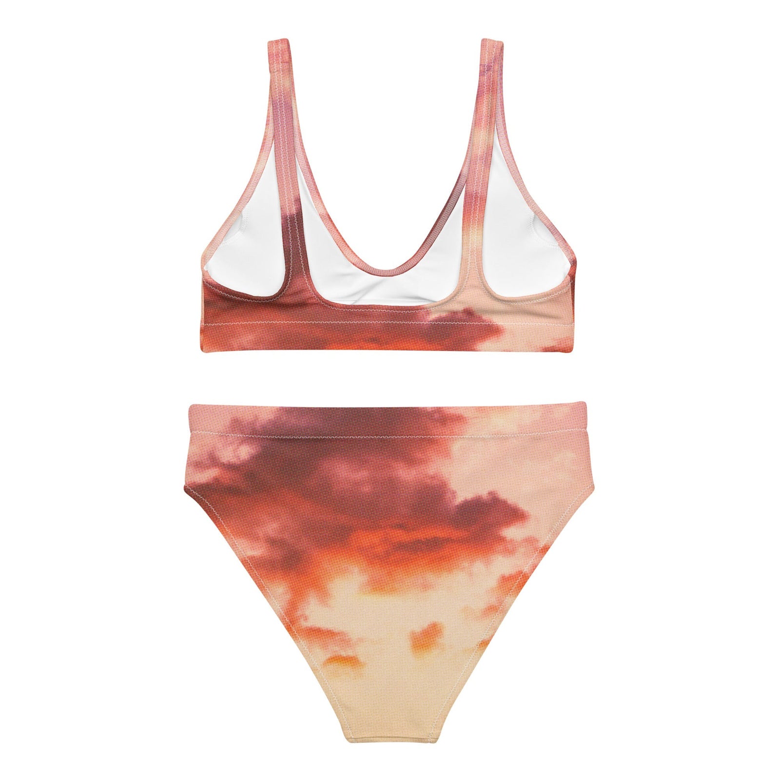 Perfect Sunset - Recycelter Bikini mit hoher Taille-recycelte Bikinis-linaliva.de
