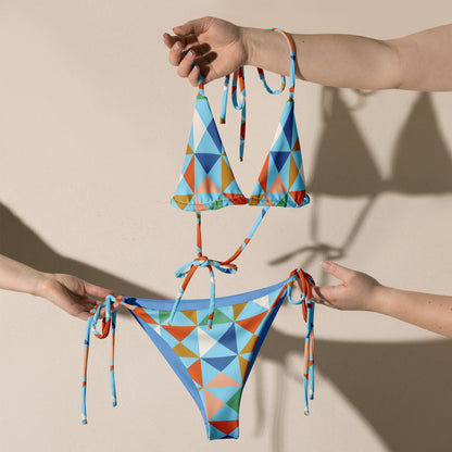Bandeirao - Recycled Tie-Up Bikini