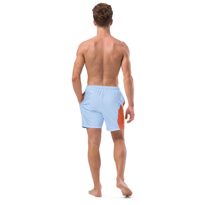 Stroke swim trunks made from recycled polyester