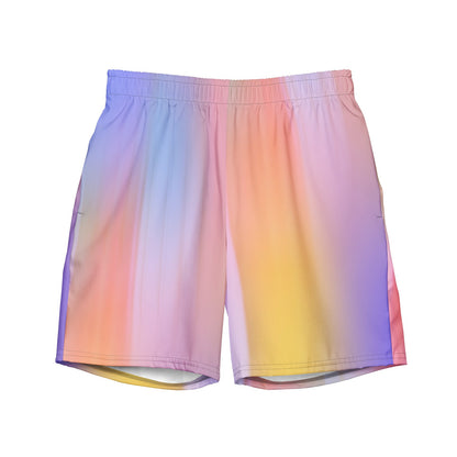 Color Wash swim trunks made from recycled polyester