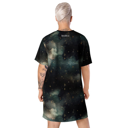 Starry Night - T-Shirt-Kleid-linaliva.de