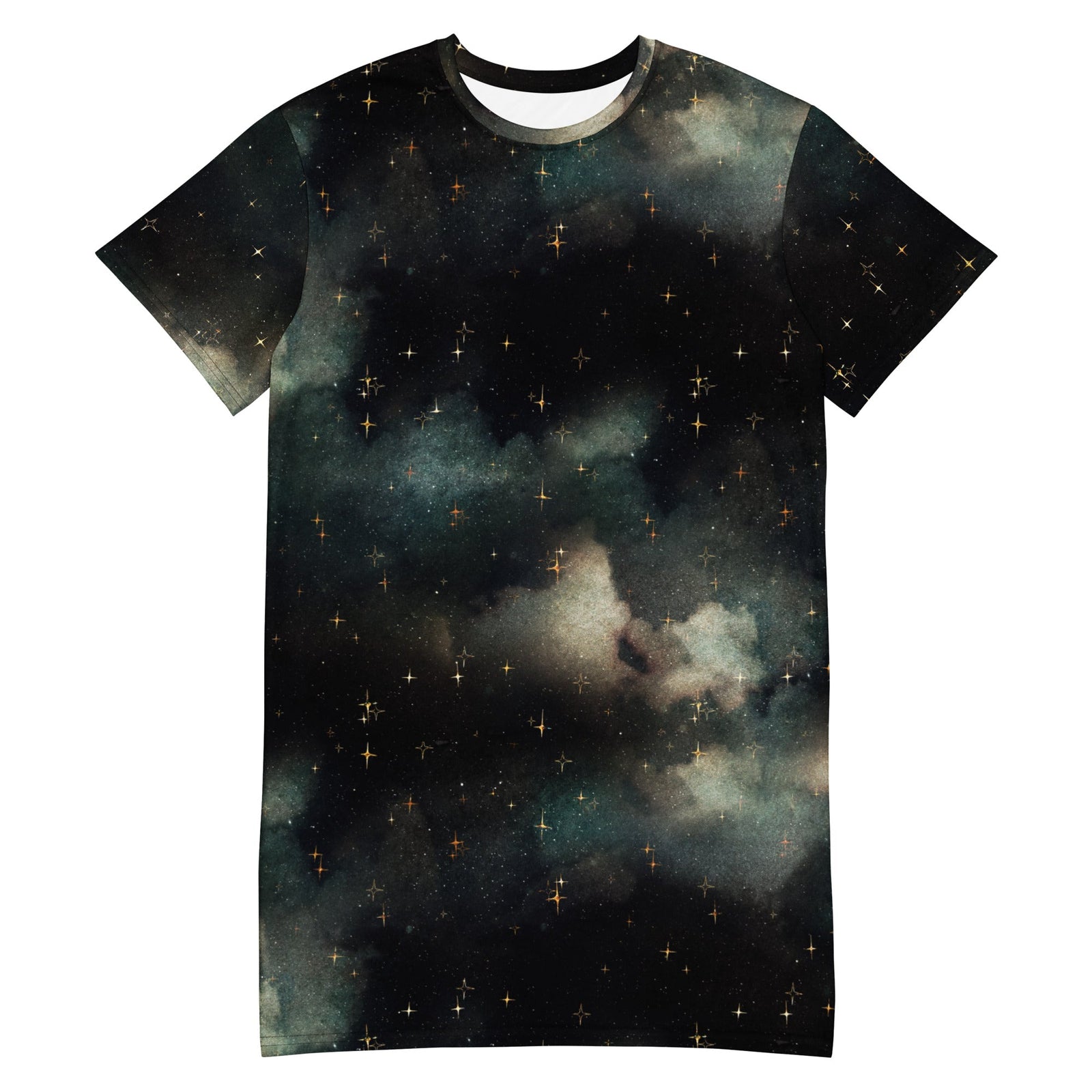 Starry Night - T-Shirt-Kleid-linaliva.de