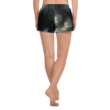 Starry Night - Recycled Sports Shorts for Women