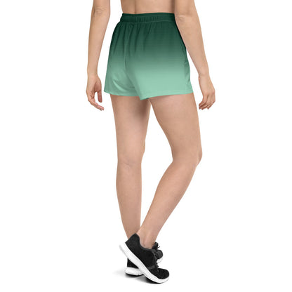 Gradient - Green - Recycled Athletic Shorts