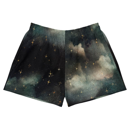 Starry Night - Recycled Sports Shorts for Women