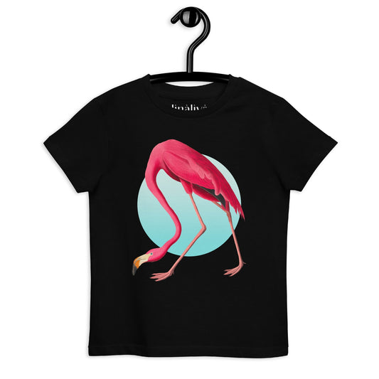 Funky Flamingo - Bio-Baumwolle T-Shirt für Kinder