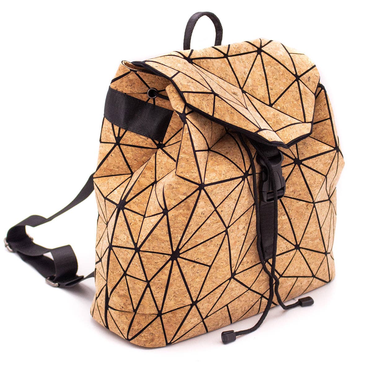 Geometric Cork Backpack BAG-2026-2