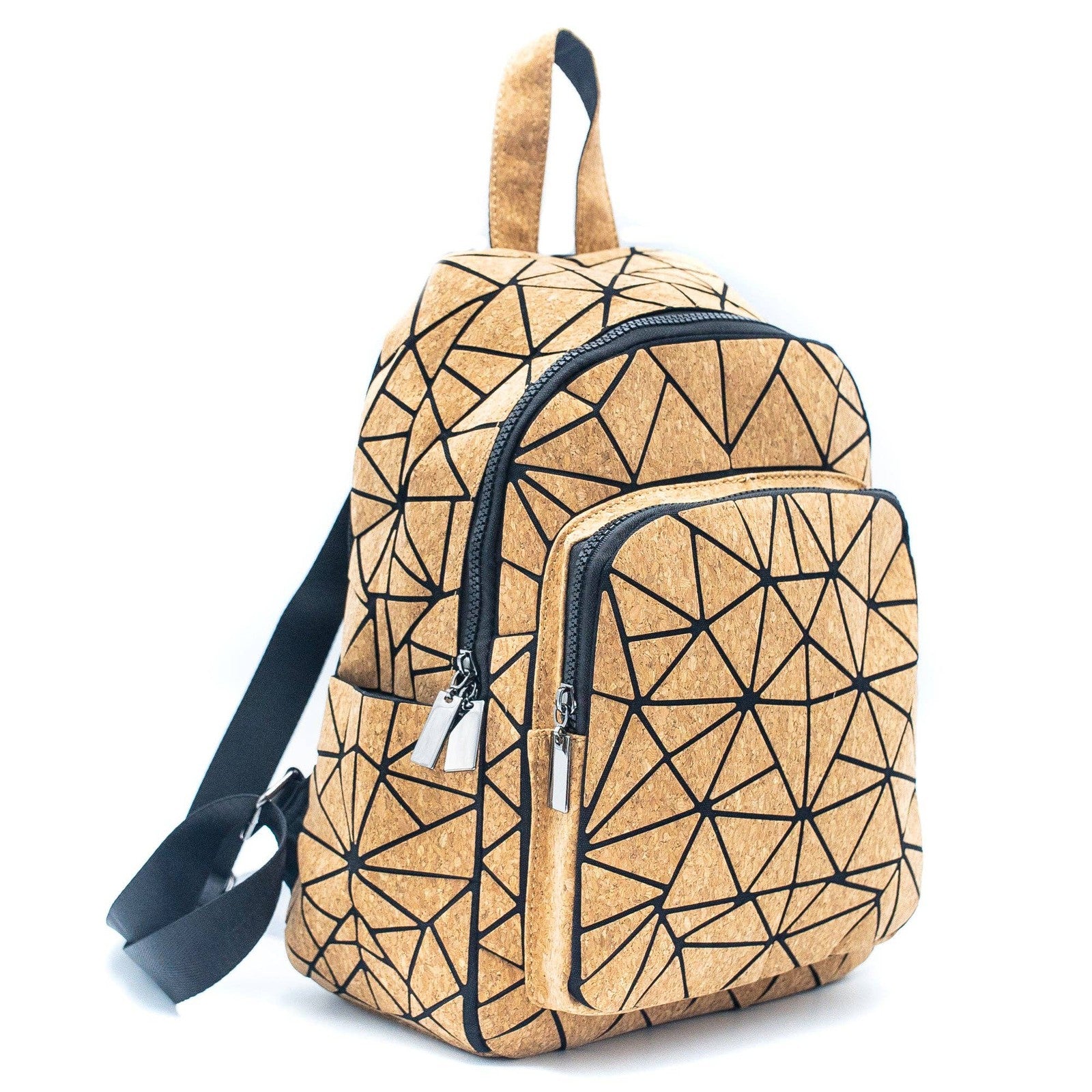 Compact Web Cork Backpack BAG-2085-1