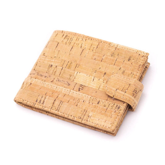Natural rustic cork wallet for men BAG-2232-5