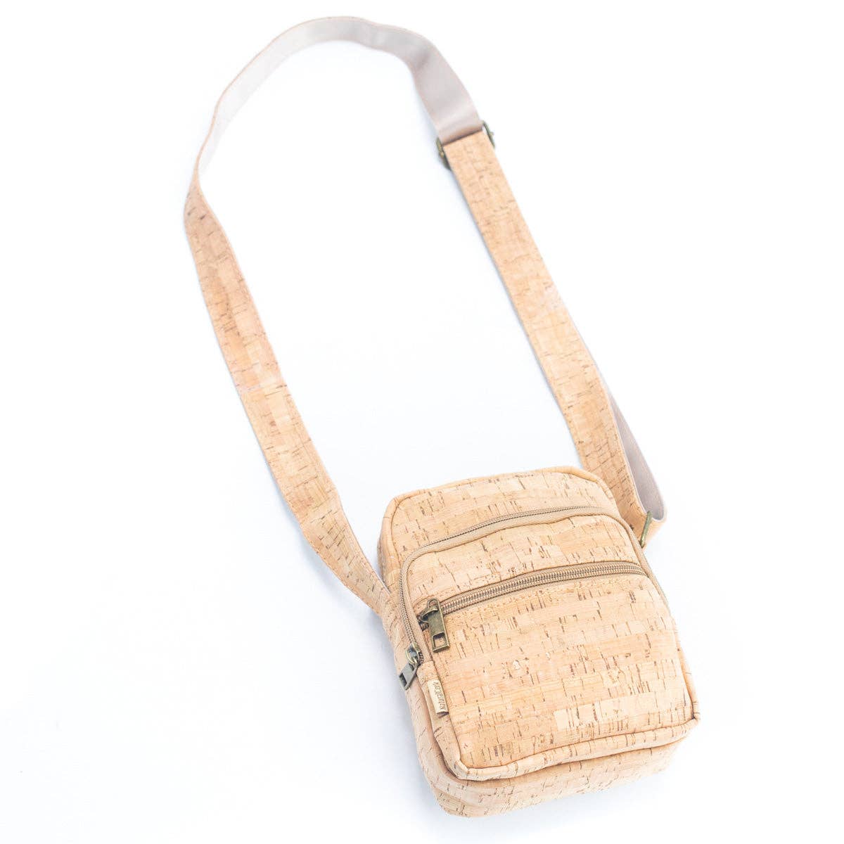 Men's Zipper Cork Messenger Bag  BAG-2246-3