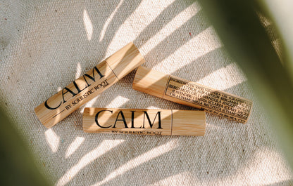 Calm Essential Oil Bamboo Roller-6