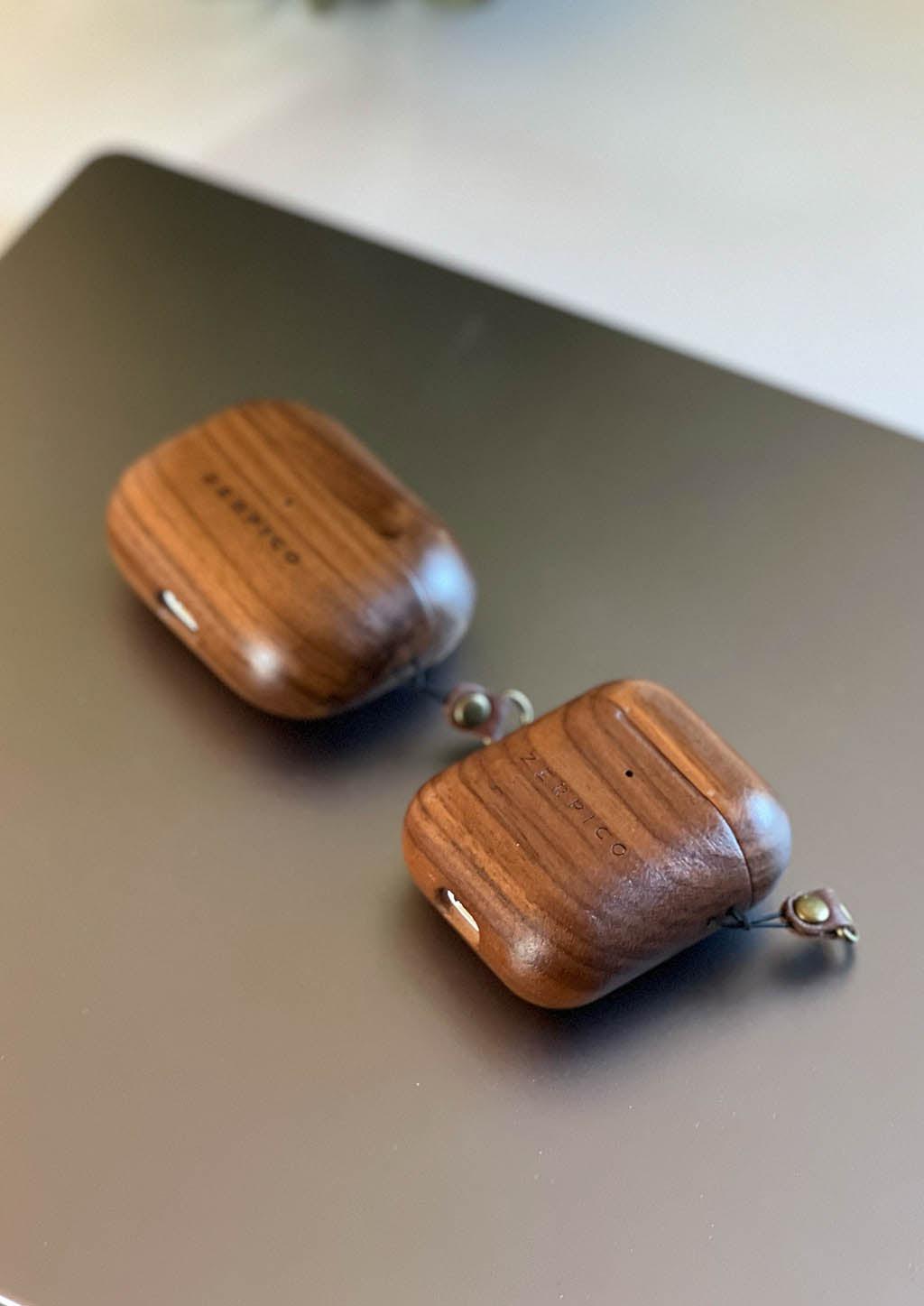 Woodie - Hölzerne AirPod Hülle - Pro, 3rd and 2nd Gen-Airpod Hülle-linaliva.de