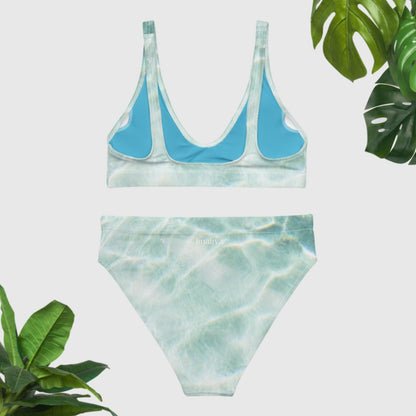Summer Swimming - Recycelter Bikini mit hoher Taille-recycelte Bikinis-linaliva.de