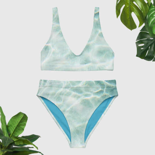 Summer Swimming - Recycelter Bikini mit hoher Taille-recycelte Bikinis-XS-linaliva.de