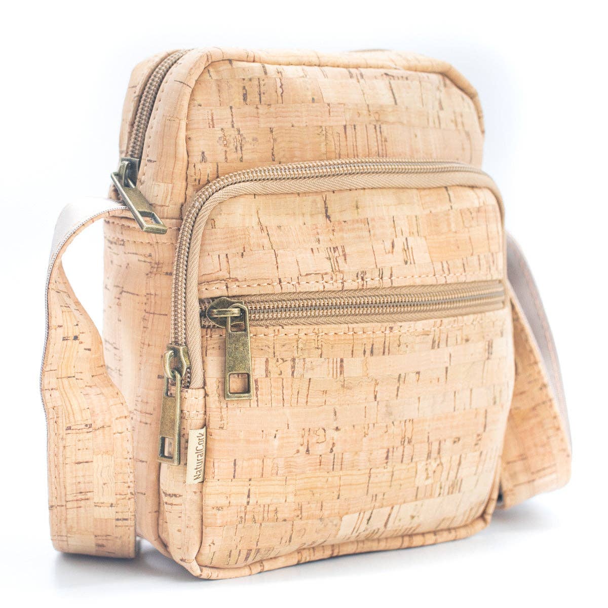 Men's Zipper Cork Messenger Bag  BAG-2246-0