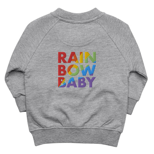 Rainbow Baby - Bio-Bomberjacke für Babys & Kleinkinder-Jacken für Babys & Kinder-linaliva.de