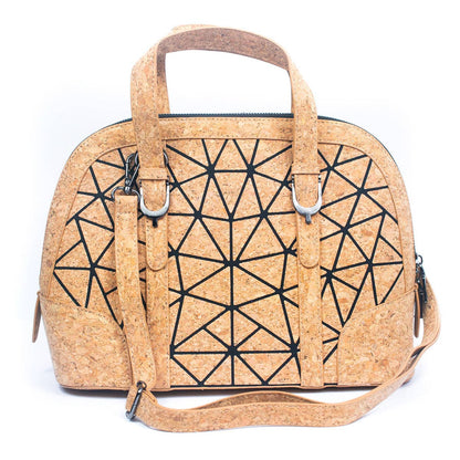 Geometric Cork Handbag for Women BAG-2262-6