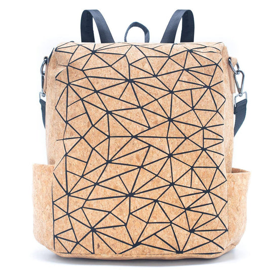 Multi-Uto Cork Utility geometry Backpack-Bag-2228-0