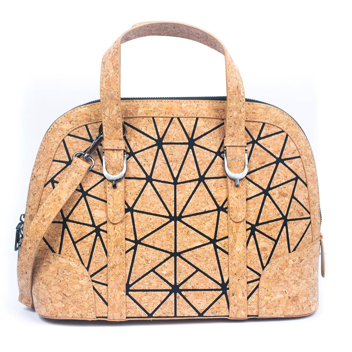 Geometric Cork Handbag for Women BAG-2262-0