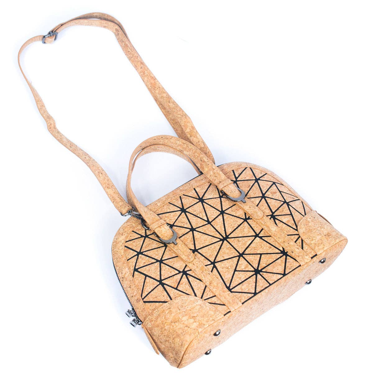 Geometric Cork Handbag for Women BAG-2262-4