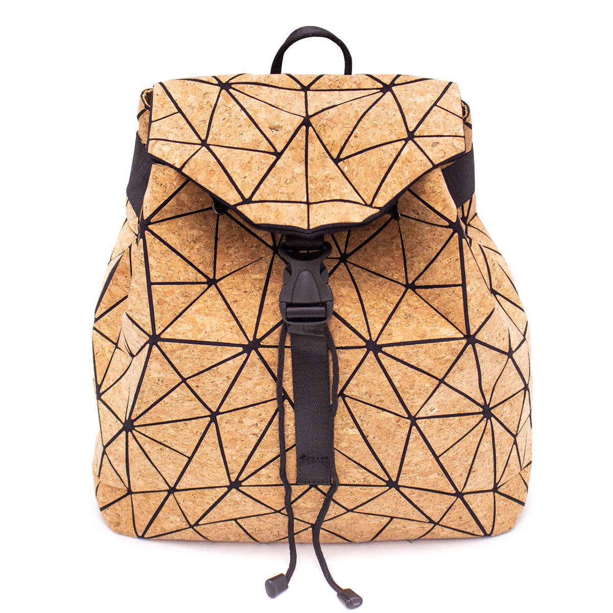 Geometric Cork Backpack BAG-2026-0