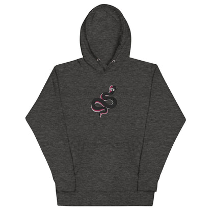Witchy Snake - Unisex Hoodie-Hoodies-Charcoal Heather-linaliva.de